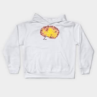 FIRE FALL TREE Kids Hoodie